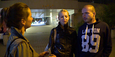 Beautiful Czech Pair Gets Money for GF Exchange
