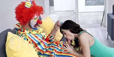 Guests won't know pornstar is banged by clown at birthday party