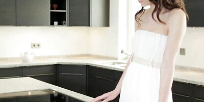 Daniella and Tracy's romantic lesbian sex video