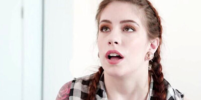 Rough interracial penetration with a young Anna Deville