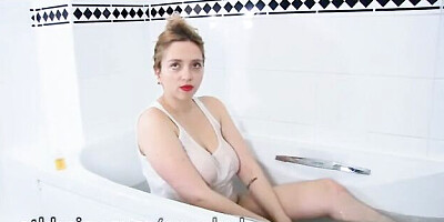 ATK Hairy featuring side chick's natural tits video