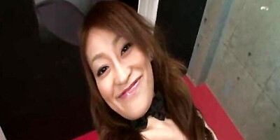 Nice Yuu at hairy pussy clip