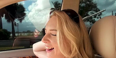 Street Blowjobs: Delirious Hunter and Tyler Steel cowgirl fuck