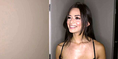 Horny Brad's big tits smut