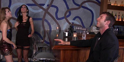 Brazzers Exxtra - Jordan Ash in company with Sea J Raw in bar