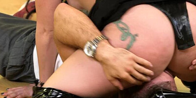 MonsterCurves: Pierced amateur american Mandy Muse blowjob cum