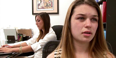 Rilynn and Anastasia's hot lesbians action
