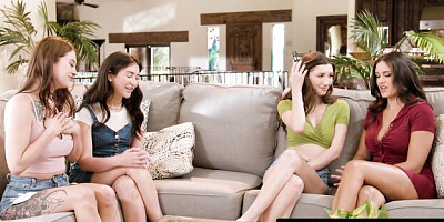 Stepsisters scene with delicate Penny Barber and Jane Wilde from Mommy's Girl