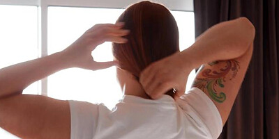 Pornstars Like It Big: Natural Siri Dahl cowgirl sex in bath