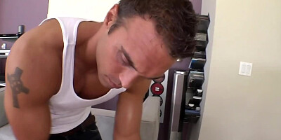 Drop-dead gorgeous French beauty enjoys exceptional rubdown