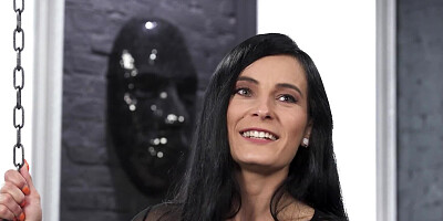 Amazing brunette Lexi Dona gets fucked after sucking a dick