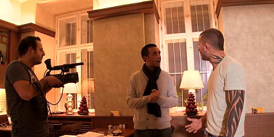 ZZ Series - European Barbie White is very small tits waitress