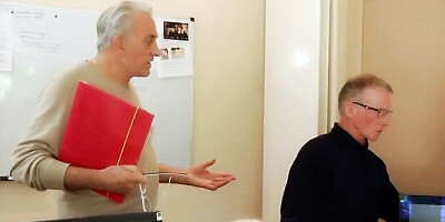 Oldje featuring Lola Taylor's big cock sex