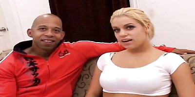 Cover-girl Mia Bangg and Shane Diesel's big tits sex