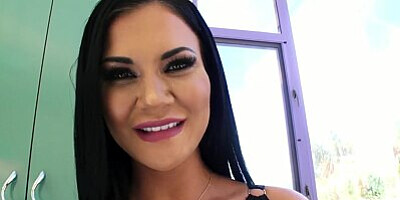 Bamvisions MILF Jasmine Jae Assblasted by big dick