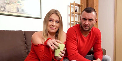 Czech girl's husband allows her to be fucked for money