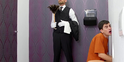 Sofia Lee & Josephine Jackson are being fucked through gloryhole