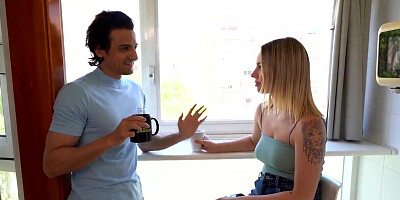 Indian dude fucks his boss' teen blonde daughter