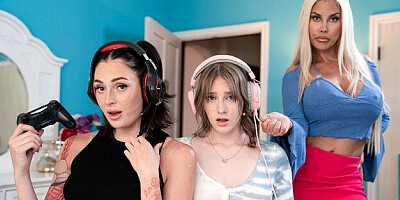 Cunning Bridgette B and Melody Marks's skinny dirt