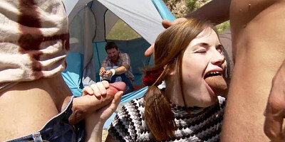 Teenage Anal Sluts: Penetration in public