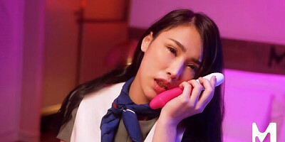 Skinny trailer with comely Ji Yan Xi from Model Media