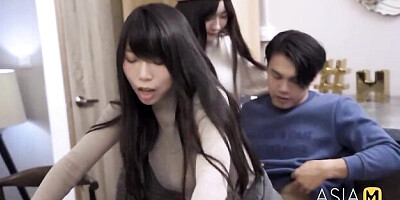 Femme fatale Xia Qing Zi and Shen Nana's female orgasm clip