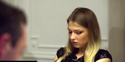 Luxure featuring Claire Castel and Lucy Heart's cumshot action
