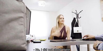 Sophisticated Thomas Stone and Lucette Nice - casting porn - Loan4k