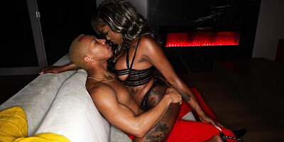 Awesome angel Baby Gemini fucks with a black Ricky Johnson