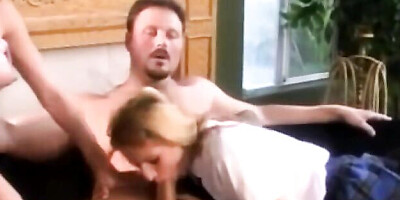 Skillful Vanessa Lane and Van Damage's 3some dirt