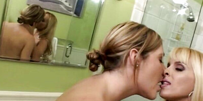 Watch mysterious Cali Winters and Holly Halston's porn