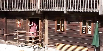 Watch delicate dame's scene