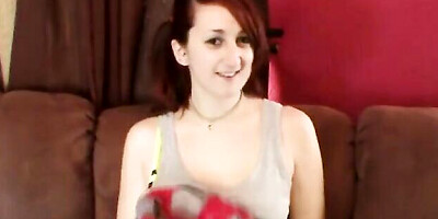 Redhead video with awesome truelove from Homegrown Video