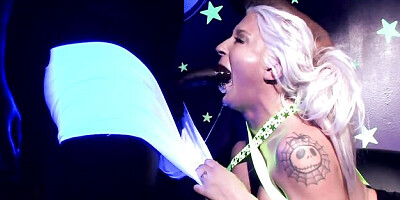 Watch playful Leya Falcon's action