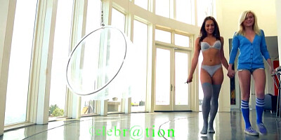 Sara Luvv and Chloe Foster licking pussy