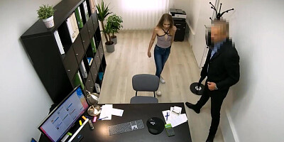 She will do anything that he asks just to get the loan