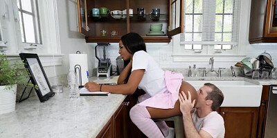 Lacey London is pretty ravenous for sex with Brick Danger