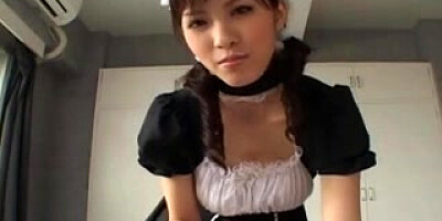 Wild Japanese Maid give the hottest fellatio ever (uncensored)