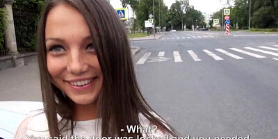 Cute Foxy Di ass fucked by the road side