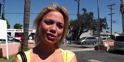 StreetBlowjobs - Charity Lane & Romeo Price sucking cock