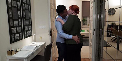 Fine-looking Katrin Porto at big natural tits video