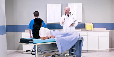 DoctorAdventures - Huge tits Mary Jean receives fingering