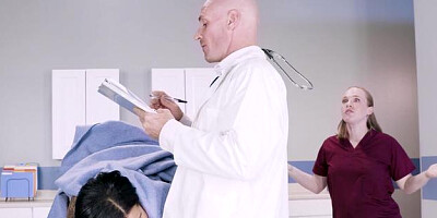 DoctorAdventures - Huge tits Mary Jean receives fingering