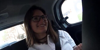 Magnificent Patricia's doggystyle trailer