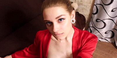 Pervs On Patrol: Blonde BelleNiko teasing small tits