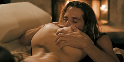 Asian with fake eyelashes and nipple piercing fucked on couch