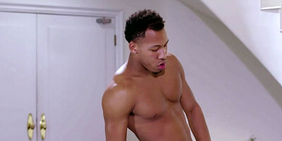 Lovely brunette enjoys spontaneous sex with black friend