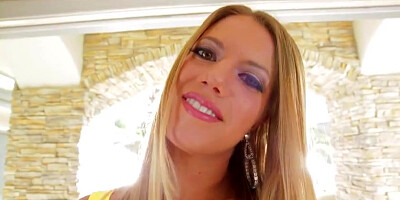 Blonde and sexy Candice Dare gets fucked by Lexington Steele