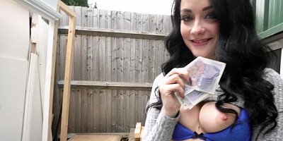 PublicPickups - Brunette Alessa Savage licks Dean Van Damme