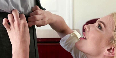 Kenna James throat fucking